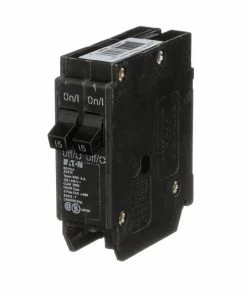 New 👏 Eaton Circuit Breakers Type BR 15-Amp 2-Pole Tandem Circuit Breaker 🎁 -EatonWagner Sales 42735249