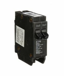 Hot Sale 🎁 Eaton Circuit Breakers Type BR 15-Amp/20-Amp 2-Pole Tandem Circuit Breaker 👏 -EatonWagner Sales 43112508