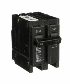New 🛒 Eaton Circuit Breakers Type BR 125-Amp 2-Pole Standard Trip Circuit Breaker 👍 -EatonWagner Sales 43119362