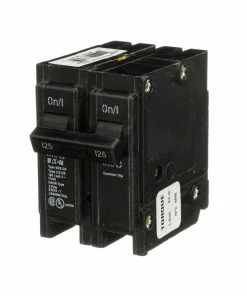 New 🛒 Eaton Circuit Breakers Type BR 125-Amp 2-Pole Standard Trip Circuit Breaker 👍 -EatonWagner Sales 43119363