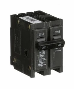 Discount 🎉 Eaton Circuit Breakers Type BR 25-Amp 2-Pole Standard Trip Circuit Breaker 🤩 -EatonWagner Sales 43120501