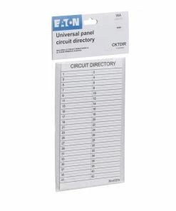 Best Sale 🎁 Eaton Breaker Box Parts 4-in Panel Circuit Directory 🔥 11 Best Sale 🎁 Eaton Breaker Box Parts 4-in Panel Circuit Directory 🔥 -EatonWagner Sales 43145553