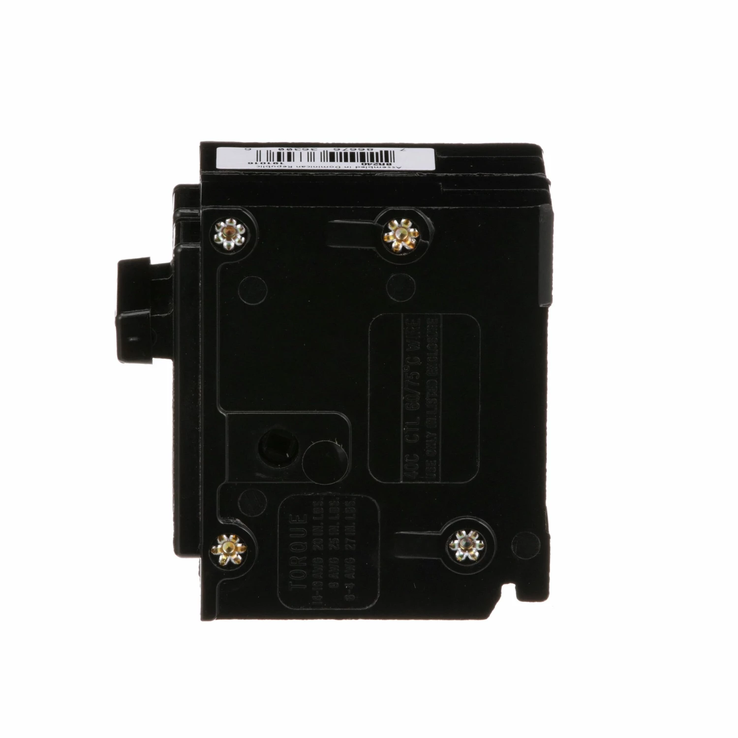 Best Sale ๐ Eaton Circuit Breakers Type BR 40-Amp 2-Pole Standard Trip Circuit Breaker ๐งจ 4 Best Sale ๐ Eaton Circuit Breakers Type BR 40-Amp 2-Pole Standard Trip Circuit Breaker ๐งจ - Image 4