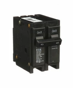 Cheap 💯 Eaton Circuit Breakers Type BR 45-Amp 2-Pole Standard Trip Circuit Breaker 🎉 -EatonWagner Sales 43192892