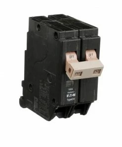 Flash Sale 🤩 Eaton Circuit Breakers Type CH 20-Amp 2-Pole Standard Trip Circuit Breaker 🔥 -EatonWagner Sales 43209498