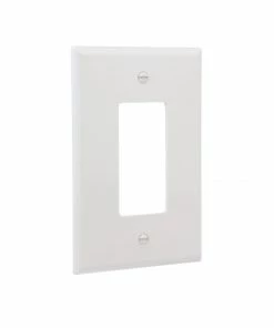 Discount ⌛ Eaton Wall Plates 1-Gang Jumbo Decorator Wall Plate, White ✨ -EatonWagner Sales 44129092 scaled