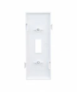 Brand new 👍 Eaton Wall Plates 1-Gang Midsize Toggle Wall Plate, White ⭐ -EatonWagner Sales 44135186 scaled