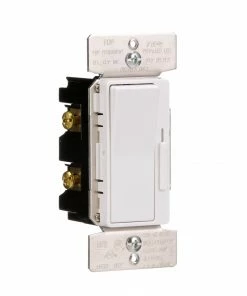 Wholesale ✔️ Eaton Light Dimmers Universal dimmers Single-Pole/3-Way LED Decorator Light Dimmer, White/Light Almond/Ivory 🔥 -EatonWagner Sales 45009129 scaled