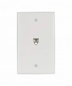 Best reviews of 💯 Eaton Wall Plates 1G Standard Data Voice Jack Plate WH 👏